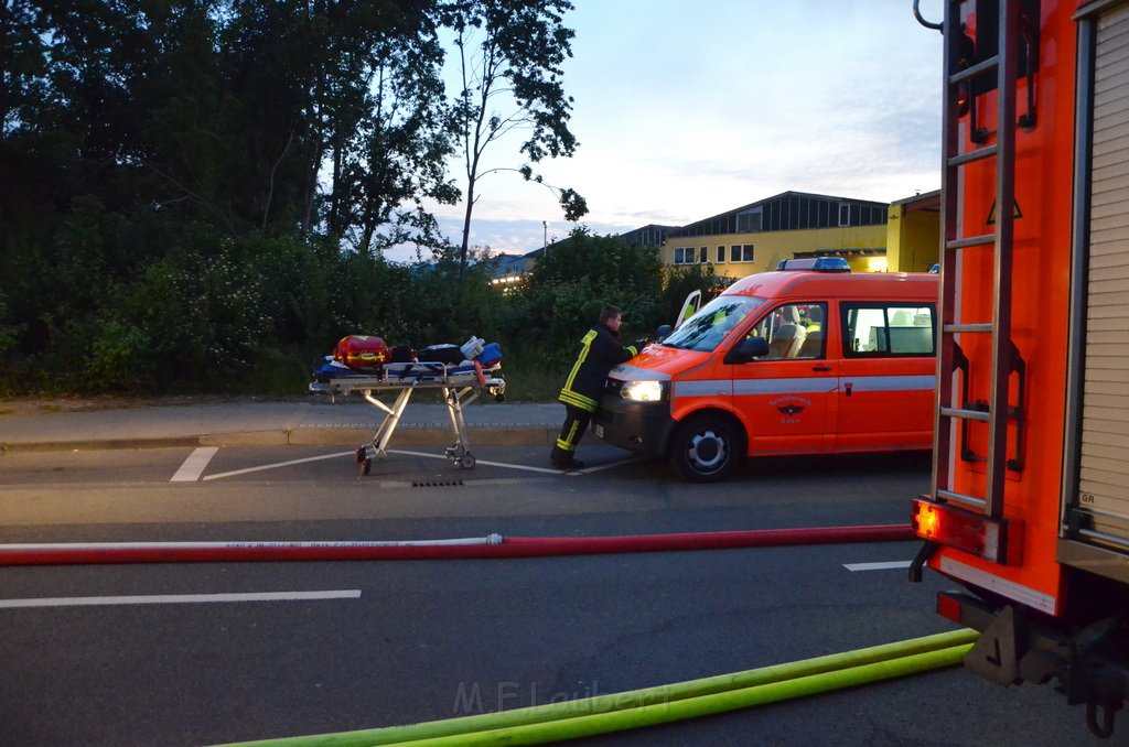 Grossfeuer Poco Lager Koeln Porz Gremberghoven Hansestr P306.JPG - Miklos Laubert